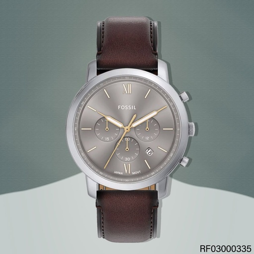 [RF03000335] RELOJ FOSSIL NEUTRA LEATHER CAB. FS6129  FAJA CAFE