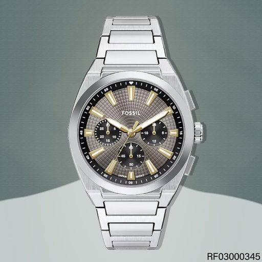[RF03000345] RELOJ FOSSIL EVERETT CAB. FS6128 PLAT