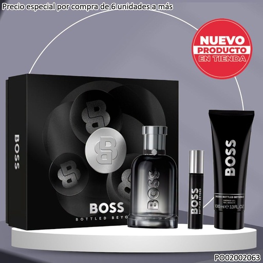 [PO02002063] ESTUCHE HUGO BOSS BOTTLED BEYOND 100/10/100ML EDP