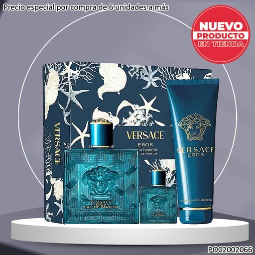 [PO02002066] ESTUCHE VERSACE EROS POUR HOMME EDP 3PCS150/5/100ML