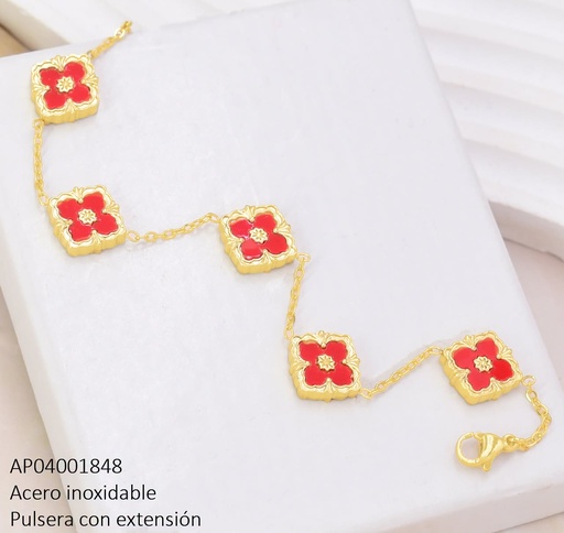 [AP04001848] PULSERA VAN CLEEF ROJO BA2381-331 (VC)