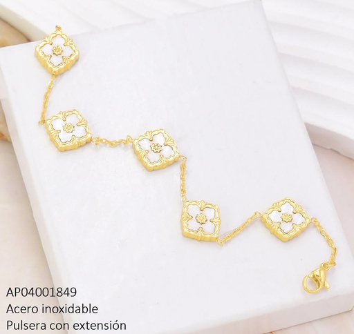 [AP04001849] PULSERA VAN CLEEF BLANCO BA2382-331