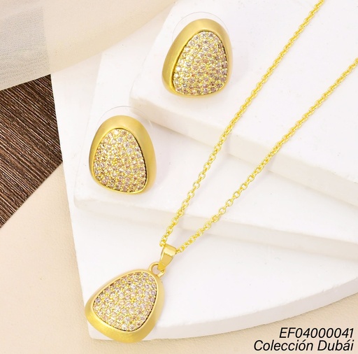 [EF04000041] SET TRIANGULO IRREG.RELLENO ZIRCONIAS FD26441