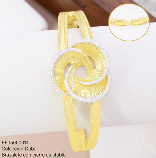 [EF05000014] BRAZALETE ROSA C/PLIEGOS BORDE PLATEADOS FD26653