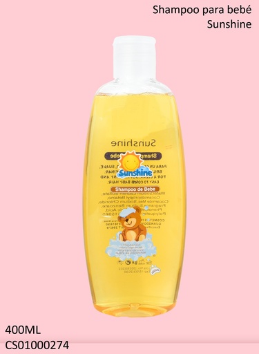 [CS01000274] SHAMPOO BABY SUNSHINE MANZANILLA-ANTILAGRIMAS-HIPOALERGENICO 400ML