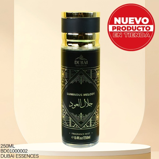 [BD01000002] LINEA DUBAI ESSENCES LUMINOUS MELODY H 250ML DB90182