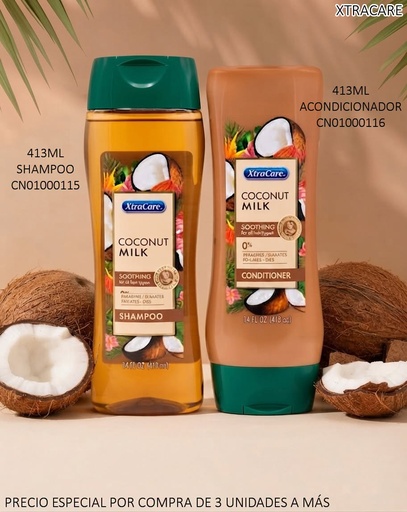 [CN01000115] SHAMPOO XTRACARE COCONUT MILK 413ML