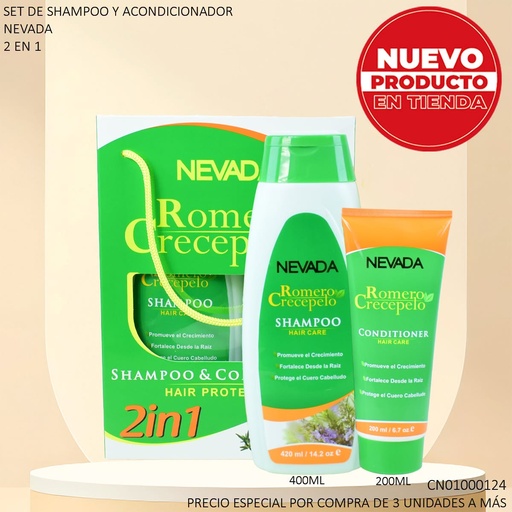 [CN01000124] SET ROMERO CRECEPELO SHAMPOO+ACOND. NV6680