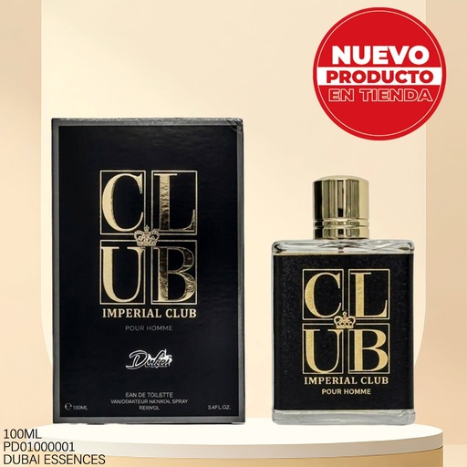 [PD01000001] PERFUME DUBAI ESSENCES IMPERIAL CLUB H 100ML DD/C/53