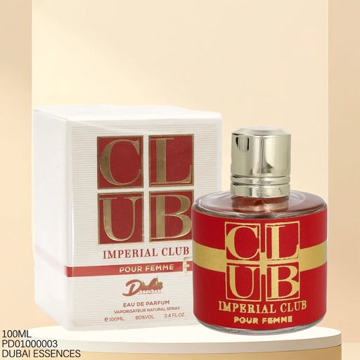 [PD01000003] PERFUME DUBAI ESSENCES IMPERIAL CLUB H 100ML DB00132
