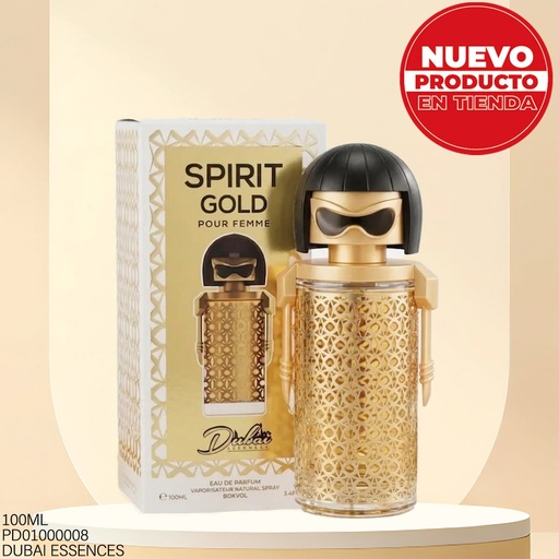 [PD01000008] PERFUME DUBAI ESSENCES SPIRIT GOLD D 100ML DB01554