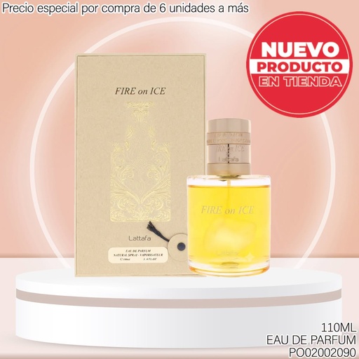 [PO02002090] PERFUME FIRE ON ICE LATTAFA EDP 110ML