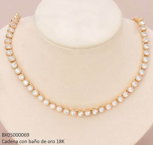 [BX05000069] CADENA ZIRCONIAS RD JSYX-1637N (X.JL) XUPING