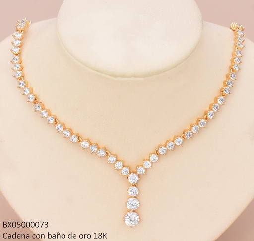 [BX05000073] CADENA ZIRCONIAS RD. JSYX-1638N (X.JL) XUPING