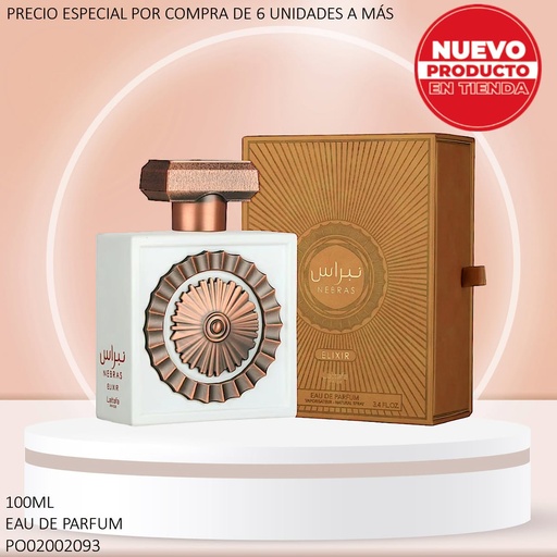 [PO02002093] PERFUME NEBRAS ELIXIR UNISEX LATTAFA EDP 100ML