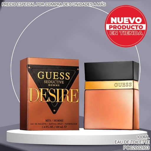 [PO02002103] PERFUME GUESS SEDUCTIVE HOMME DESIRE MEN EDT 100ML