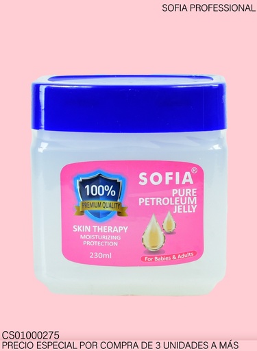 [CS01000275] VASELINA SOFIA PARA ADULTOS & BEBE PERFUMADA 230ML S401B