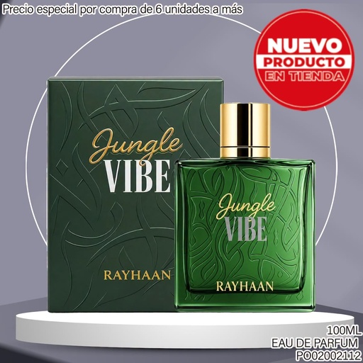 [PO02002112] PERFUME JUNGLE VIBE RAYHAAN 100ML EDP NB-0001