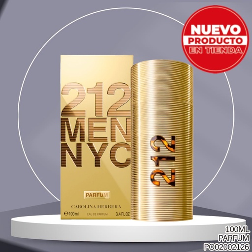 [PO02002126] PERFUME 212 MEN NYC PARFUM CAROLINA HERRERA 100ML
