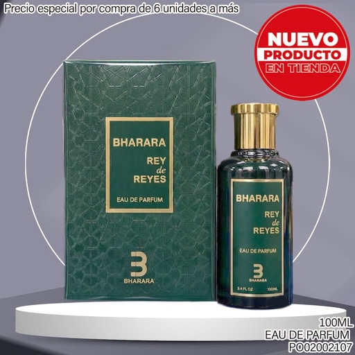 [PO02002107] PERFUME BHARARA REY DE REYES EDP 100ML