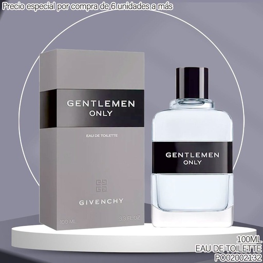[PO02002132] PERFUME GENTLEMEN ONLY GIVENCHY EDT 100ML(GRIS)
