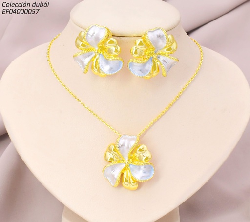 [EF04000057] SET DUBAI FLOR GR.DOR.3 PETALOS COL.T117799A  FD26307 (DUB1)