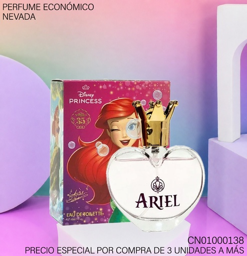 [CN01000138] PERFUME DISNEY PRINCESS ARIEL EDT 50ML DS02046