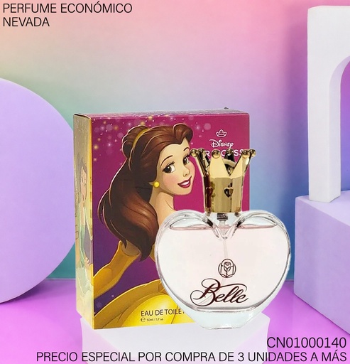 [CN01000140] PERFUME DISNEY PRINCESS BELLE EDT 50ML DS02044