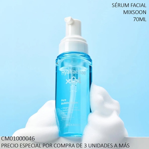 [CM01000046] PORE BUBBLE SERUM HYALEAEBAEX4 MIXSOON 70ML