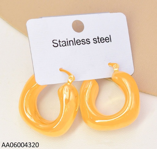 [AA06004320] ARETES "U" INFLADOS WH260506-W12