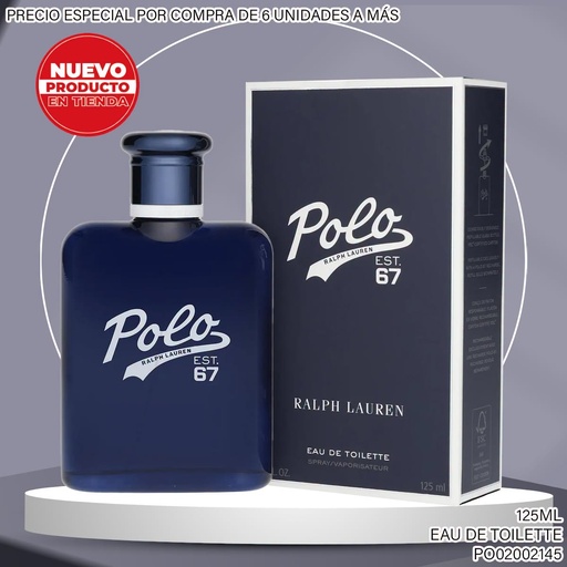 [PO02002145] PERFUME RALPH LAURENT POLO EST.67 EDT 125ML