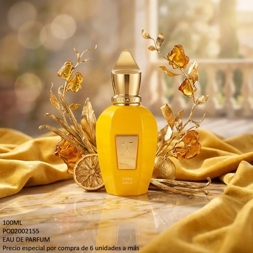 [PO02002155] PERFUME ERBA GOLD XERJOFF 100ML EDP