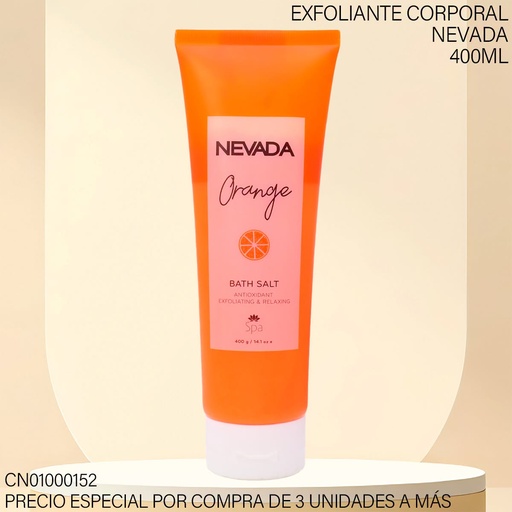 [CN01000152] EXFOLIANTE CORPORAL ORANGE 400G NV7357