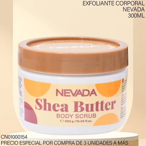 [CN01000154] EXFOLIANTE CORPORAL SHEA BUTTER 300G NV04889