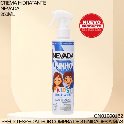 [CN01000162] SPRAY CAPILAR NEVADA LISINHOS PERFEITOS KIDS 250ML LEAVE IN
