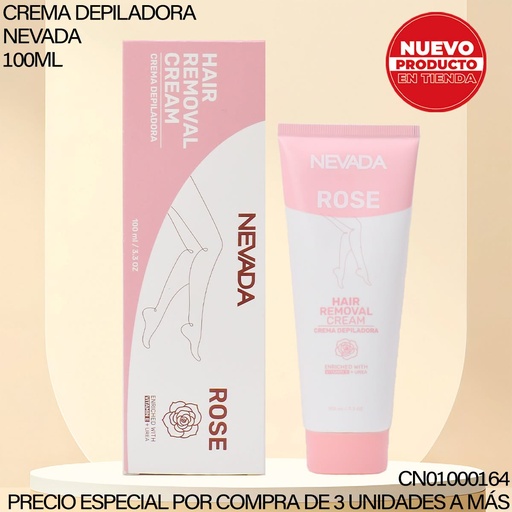 [CN01000164] CREMA DEPILADORA ROSE NEVADA NV00726 100ML