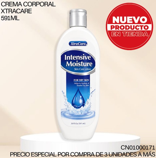 [CN01000171] CREMA CORPORAL INTENSIVE MOISTURE XTRACARE 591ML