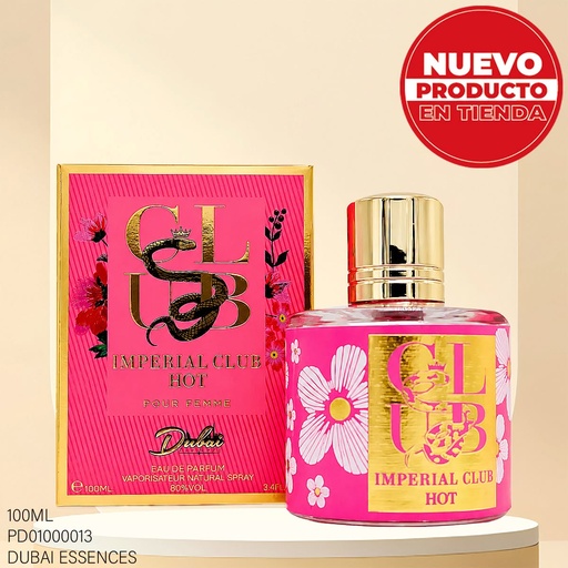 [PD01000013] PERFUME DUBAI ESSENCES IMPERIAL CLUB HOT 100ML DB01548