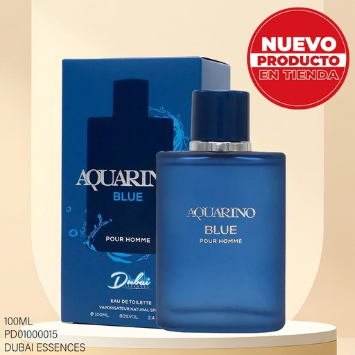 [PD01000015] PERFUME DUBAI ESSENCES AQUARINO BLUE 100ML DB00155
