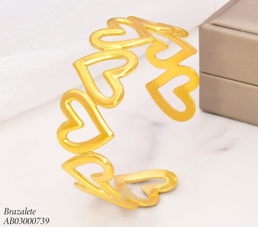 [AB03000739] BRAZALETE CROQUI CORAZON BA2442-20 (INV526)