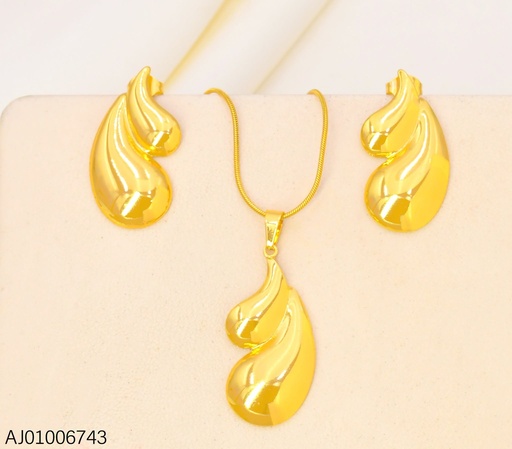 [AJ01006743] SET 2 GOTAS LISAS GR/PQ SA1400-143 (INV526)