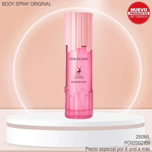 [PO02002159] PERFUME MAISON ALHAMBRA PINK ECLIPSE 250ML
