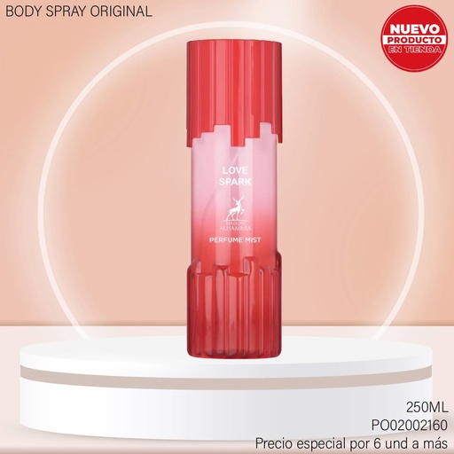 [PO02002160] PERFUME MAISON ALHAMBRA LOVE SPARK 250ML