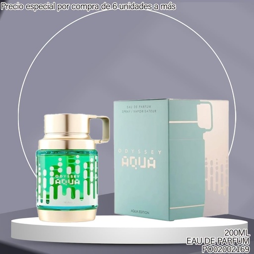 [PO02002169] PERFUME ODYSSEY AQUA ARMAF EDP 200ML