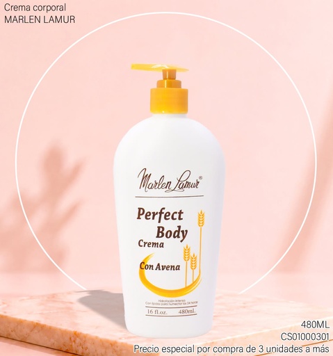 [CS01000301] CREMA MARLEN LAMUR AVENA 480ML 10003F