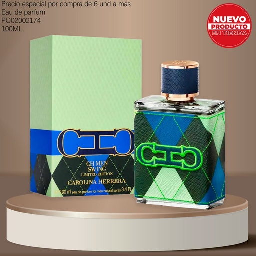 [PO02002174] PERFFUME CHCH SWING MEN EDP 100ML CAROLINA HERRERA