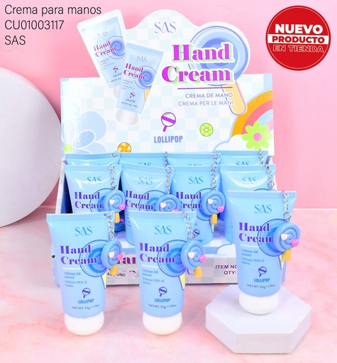 [CU01003117] CREMA SAS  P/MANO LOLLIPOP SAH181