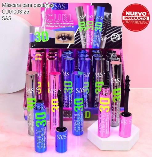 [CU01003125] MASCARA SAS CURL 3D SMA002