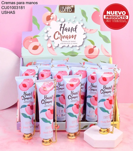 [CU01003181] CREMA P/MANOS PEACH HA304