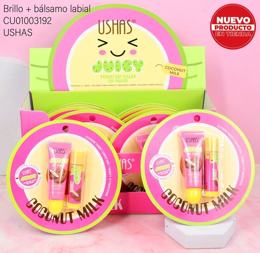 [CU01003192] KIT 2PCS LABIALES JUICY COCONUT UCS011-3
